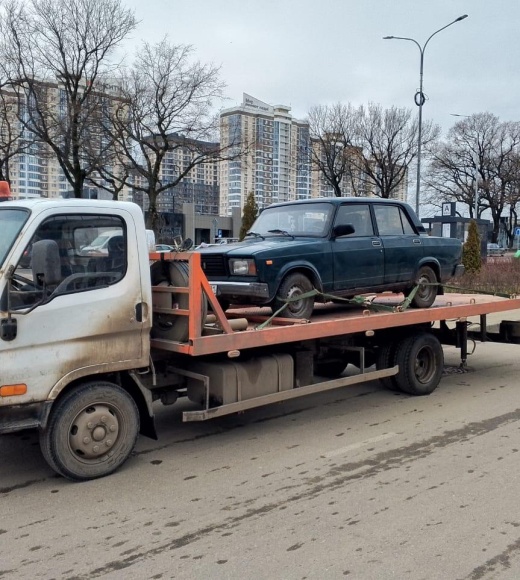 Эвакуация седанов, универсалов по Адлеру